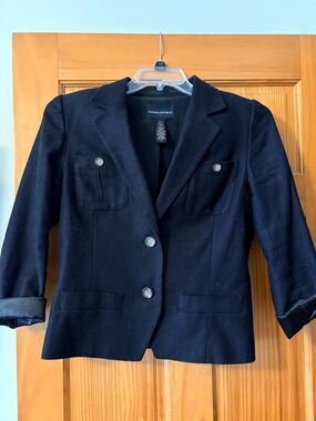 Banana Republic Women's Black Tailored Blazer